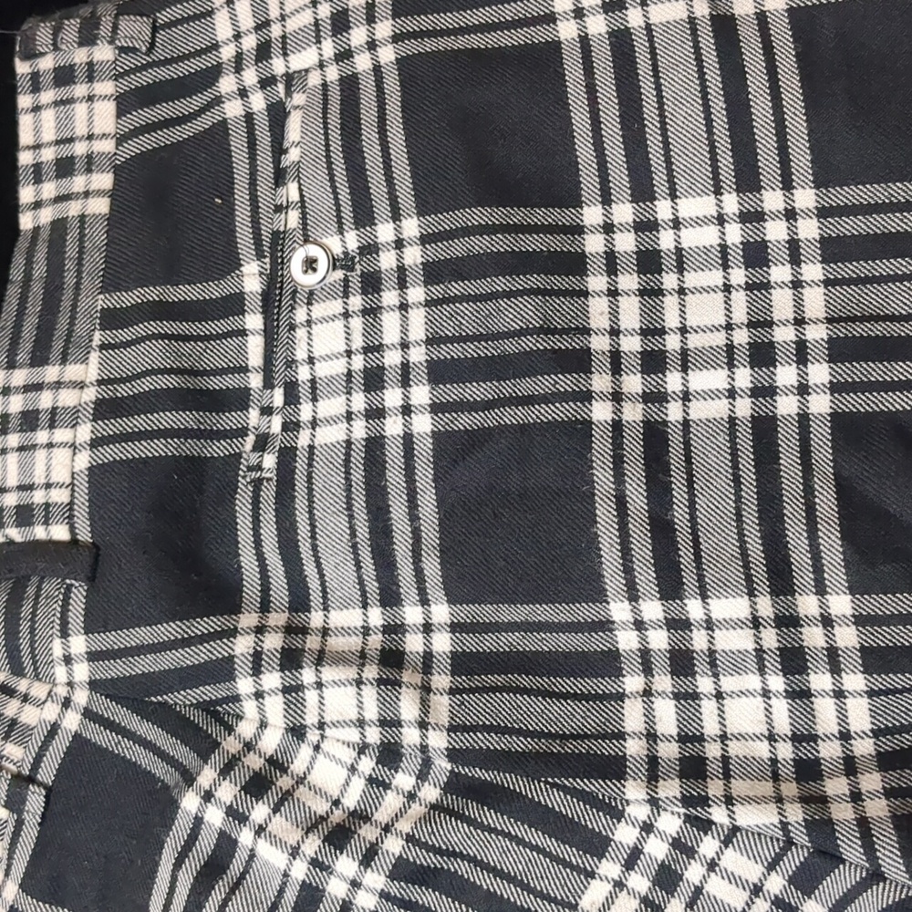 Paisley & Gray Slim Fit Dress black and white Pants  size 36x32 - Picture 10 of 11